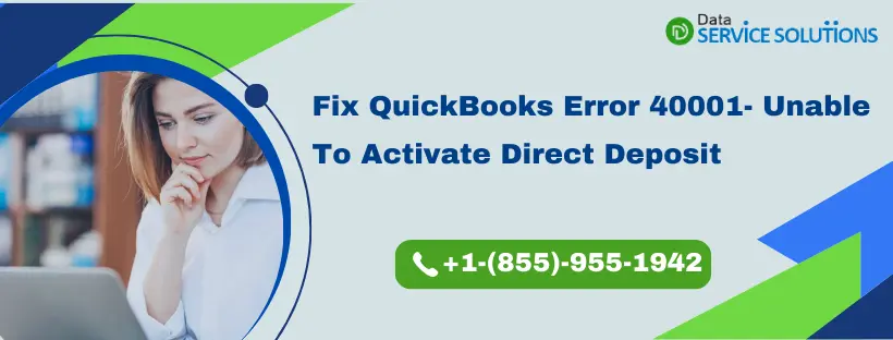 QuickBooks Error 40001