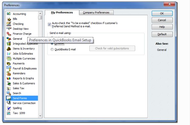 install copy quickbooks pro with email