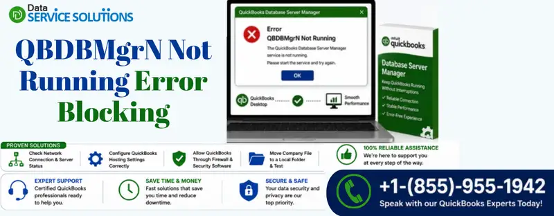qbdbmgrn not running error blocking