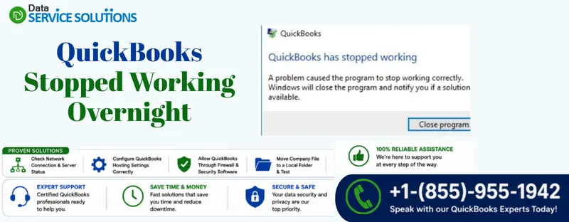quickbooks stopped working overnight