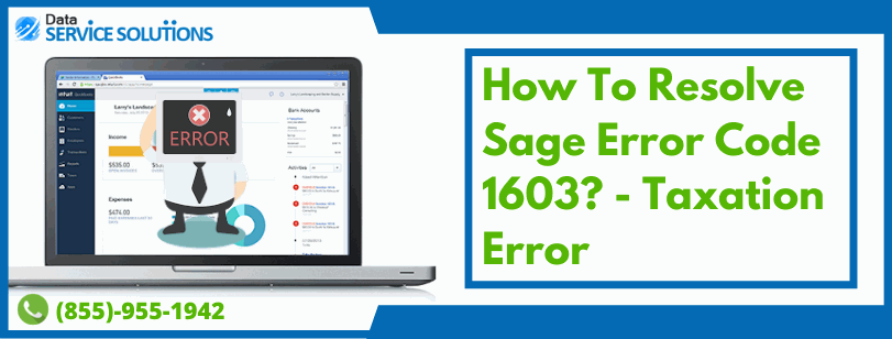Sage error message 1603