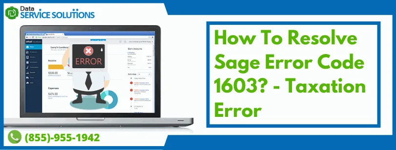 Sage Error Code 1603