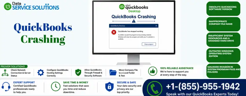 quickbooks crashing