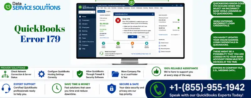quickbooks error 179