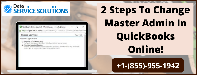 Change The Master Admin In QuickBooks Account