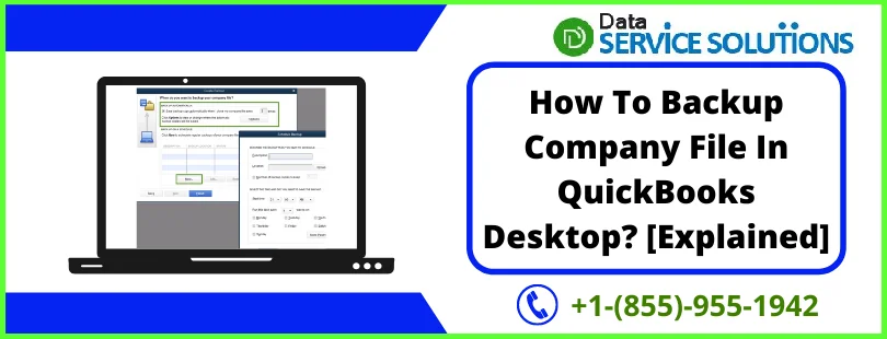 Backup Company File In QuickBooks Desktop