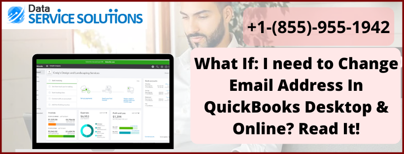 change outgoing email address in quickbooks desktop