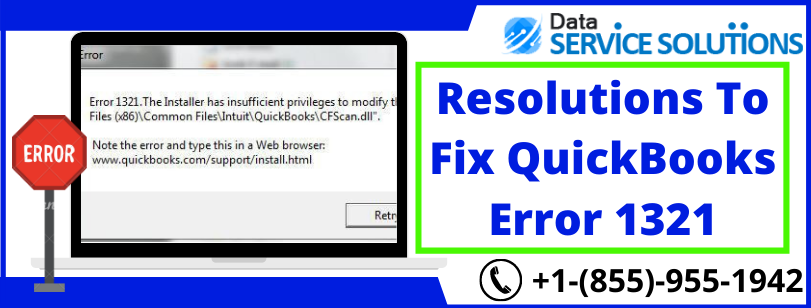 QuickBooks Desktop Error 1321