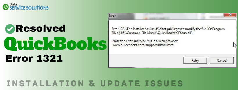 resolved quickbooks error 1321