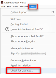 Fix Error Locating PDF Viewer in QuickBooks by updating the acrobat reader.
