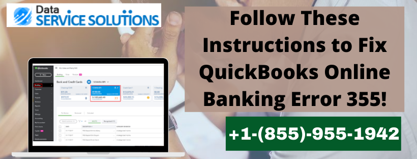 QuickBooks Bank Error 355