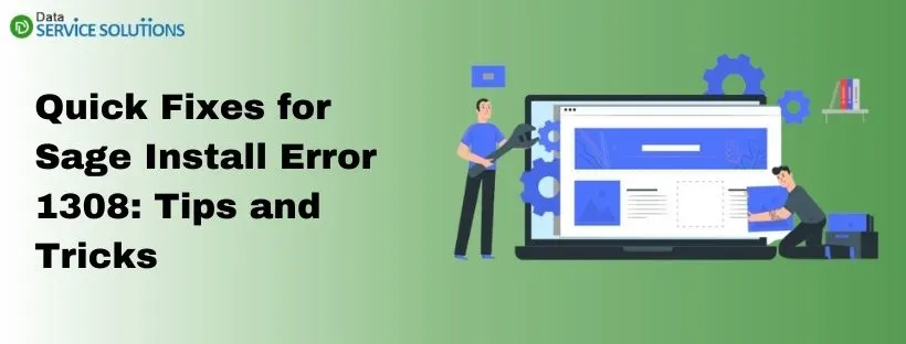 fix Sage Install Error 1308