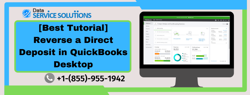 Reverse a QuickBooks Direct Deposit