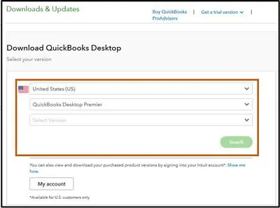 Download  latest QuickBooks Desktop 2021