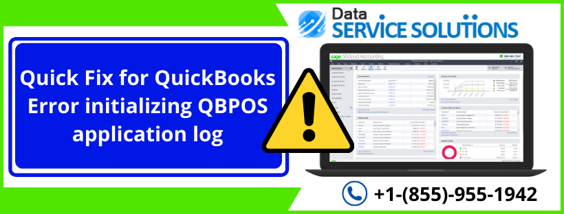 error initializing qbpos application log