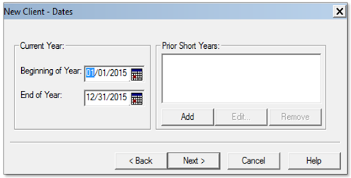 Select dates to calculate past year depriciation automatically
