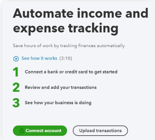 how to import bank data into QuickBooks online


