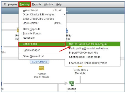 Set Up Bank Feed