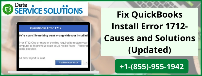 Fix QuickBooks Install Error 1712