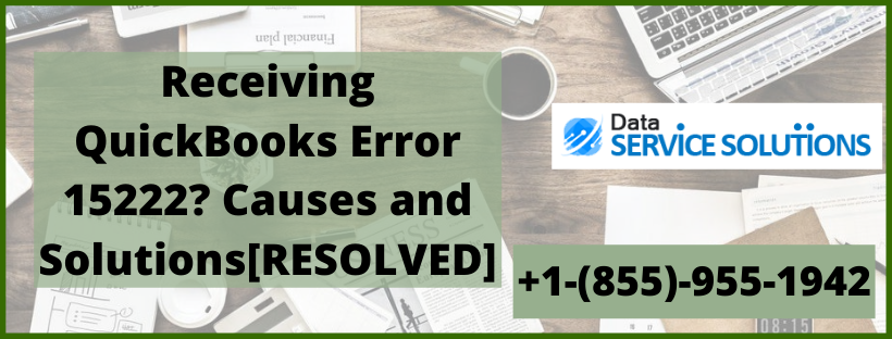QuickBooks Service Message Error 15222