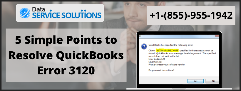 QuickBooks Error Code 3120