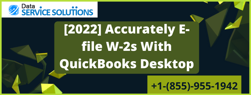Electronically File W-2s With Quickbooks