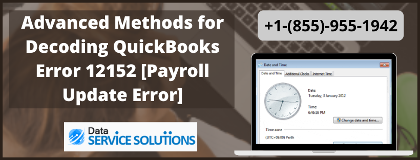 QuickBooks Payroll Update Error Code 12152