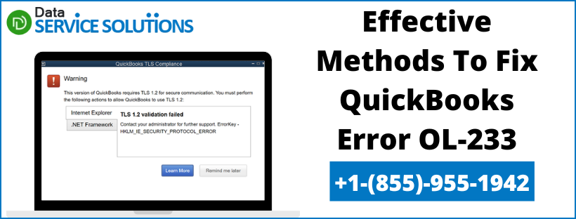 error OL-233 in QuickBooks