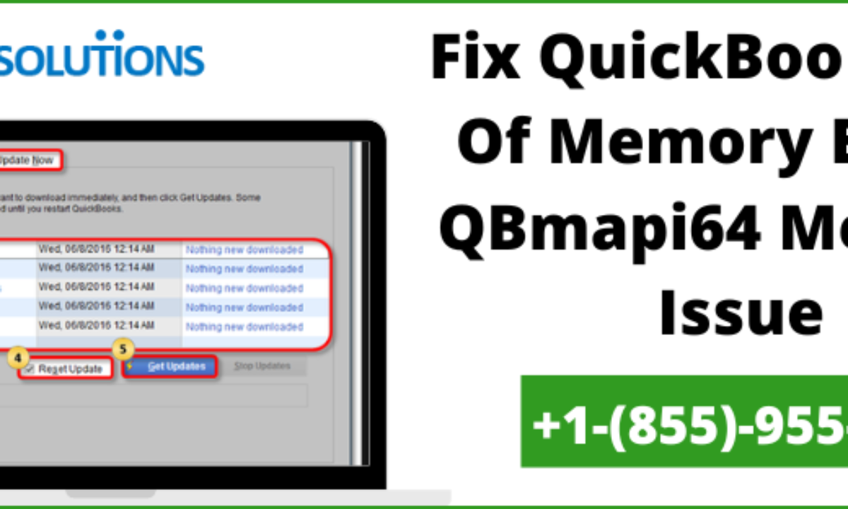 4 Best Solutions To Fix QuickBooks Out Of Memory Error