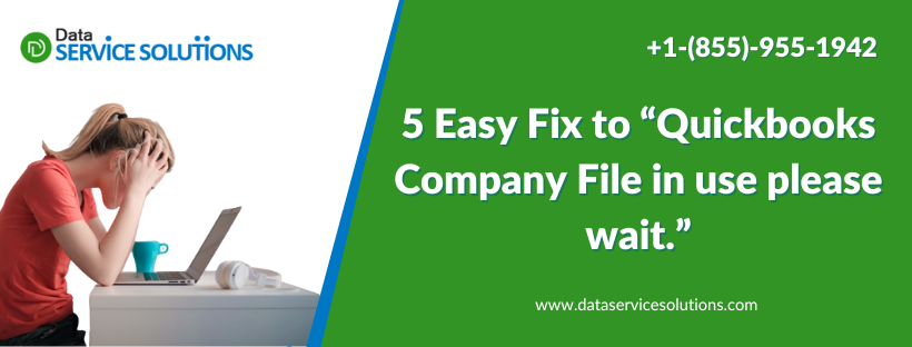 5 Easy Fix to “Quickbooks Company File in use please wait.”