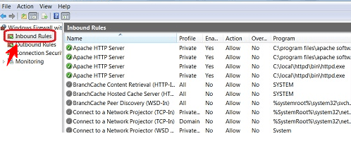 Configuring Windows Firewall on your system to fix QuickBooks Error PS101