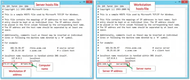 Edit the Windows Host File