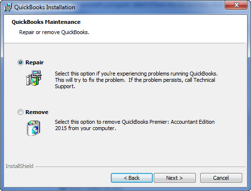 QuickBooks Maintenance