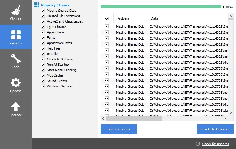 Repairing the Windows Registry