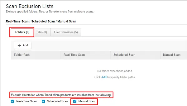 use the trend micro active scan 