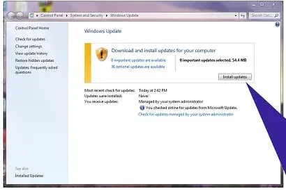 Install Windows Updates