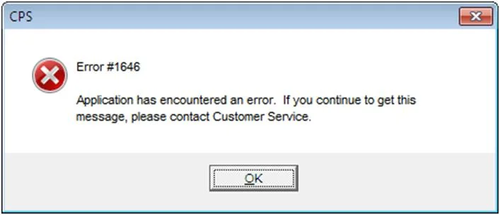 QuickBooks Error 1646