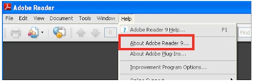 Update Adobe Reader