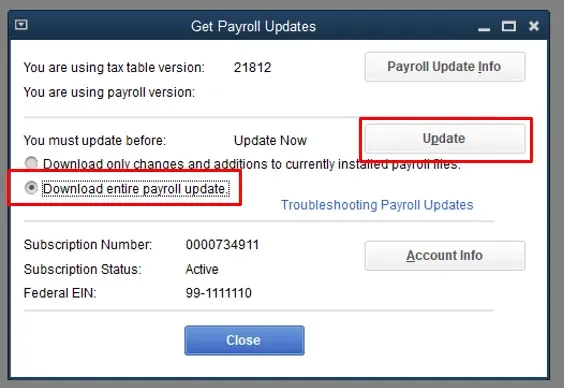 Get Payroll Updates