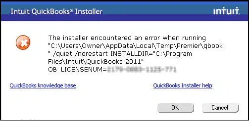 QuickBooks error 61686