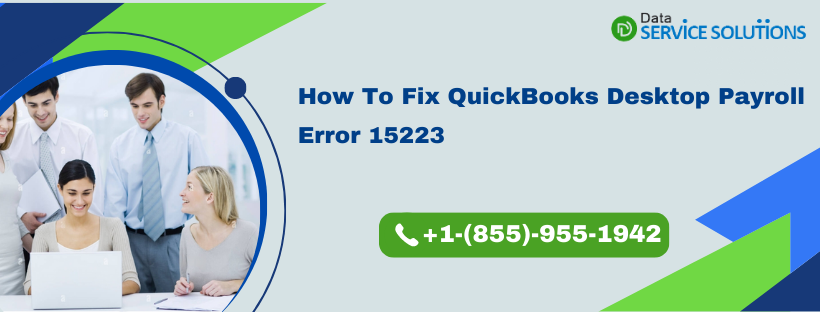 QuickBooks Desktop Payroll Error 15223