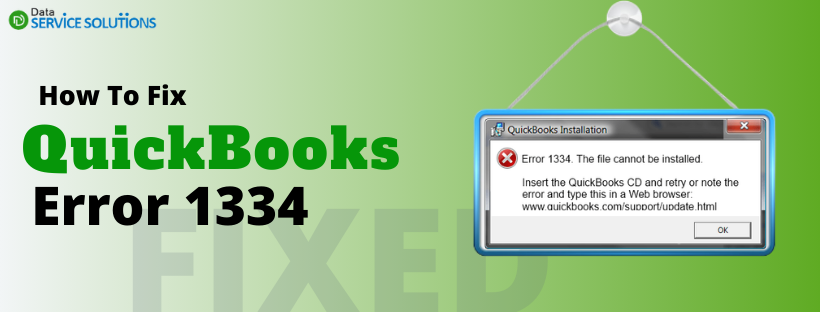 QuickBooks Error 1334