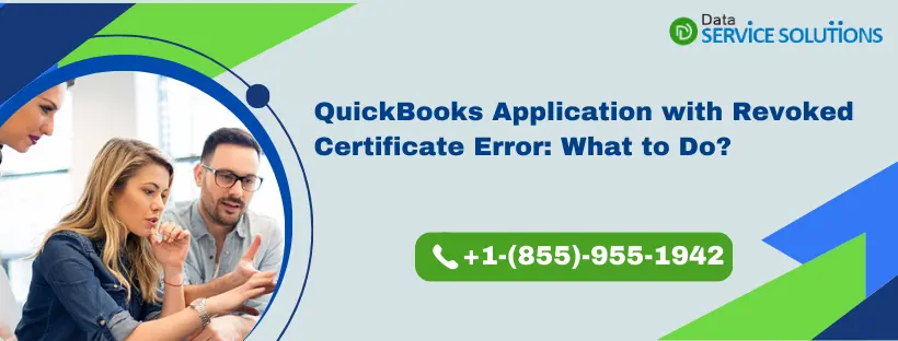QuickBooks Application with Revoked Certificate