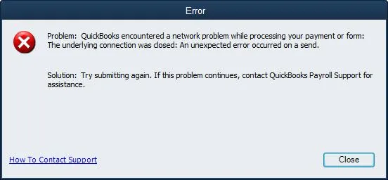 QuickBooks payroll Not Working