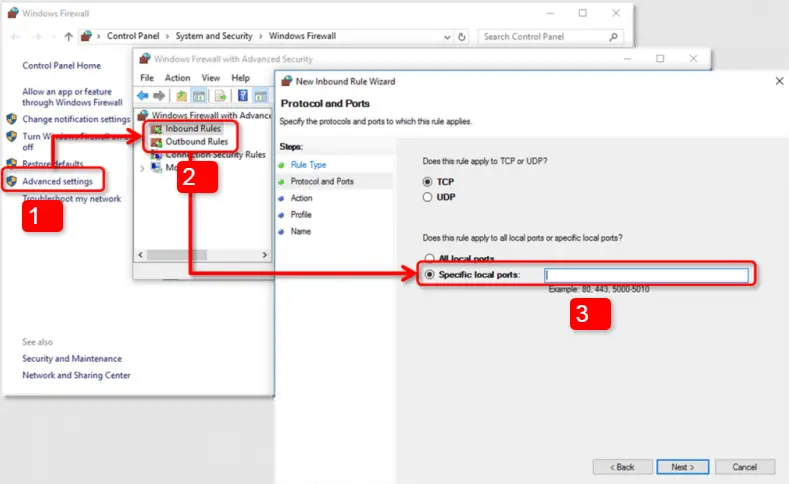 Include the QuickBooks port to the Firewall