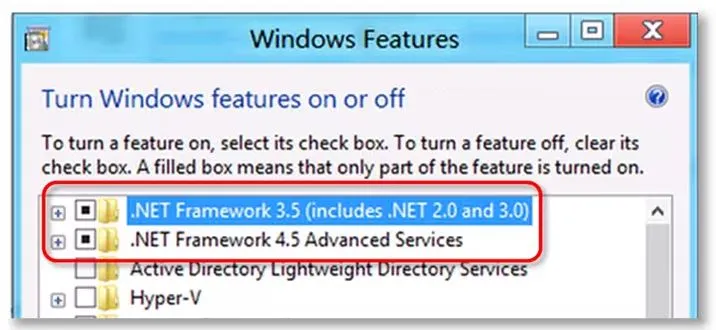 NET Framework Windows QuickBooks Desktop Windows 10