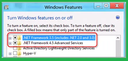 Steps to Check NET Framework 3.5 SP1