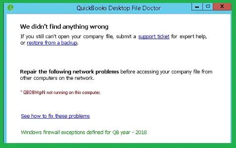 QuickBooks Desktop File Doctor
