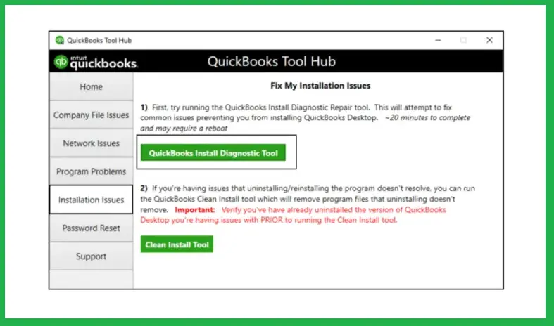 QuickBooks Install Diagnostic Tool