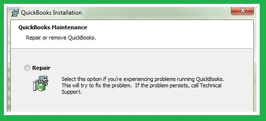 Repair QuickBooks